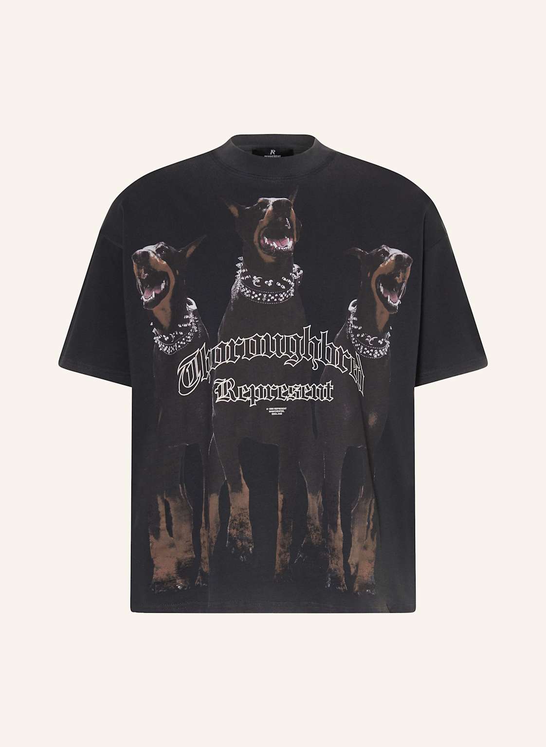 Represent T-Shirt Thoroughbred schwarz von REPRESENT