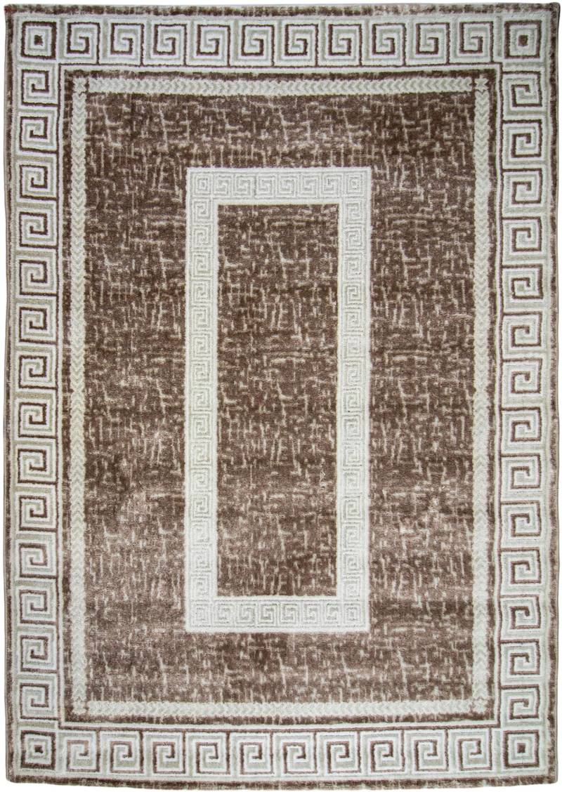 RESITAL The Voice of Carpet Teppich »Alya 4729, beige«, rechteckig, Kurzflor, mit Bordüre, ideal im Wohnzimmer & Schlafzimmer von RESITAL The Voice of Carpet