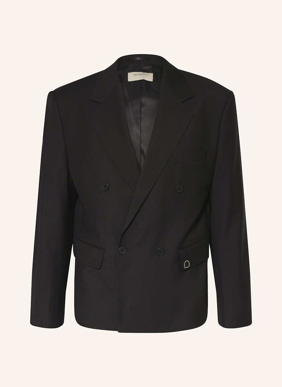 Reternity Anzugsakko Signe Regular Fit schwarz von RETERNITY