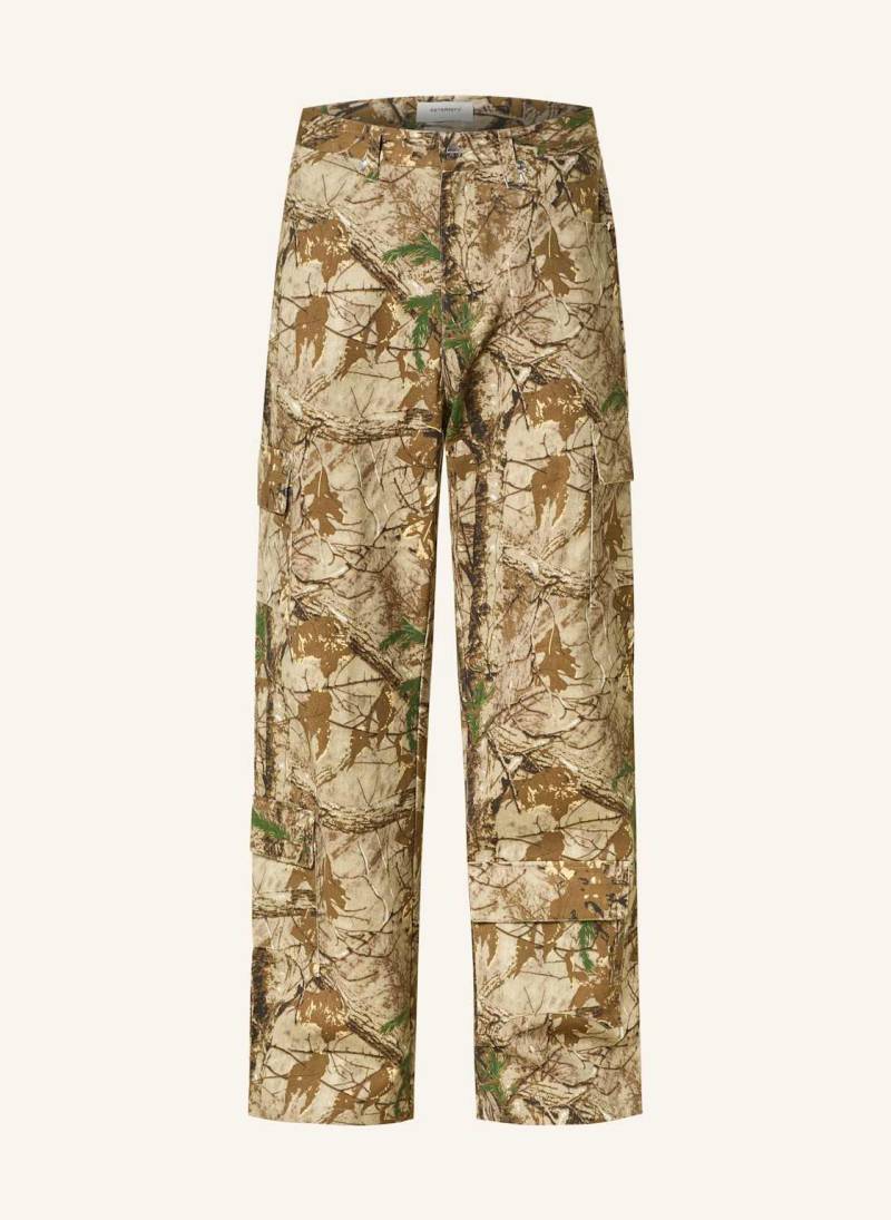 Reternity Cargohose Real Tree Baggy Fit braun von RETERNITY