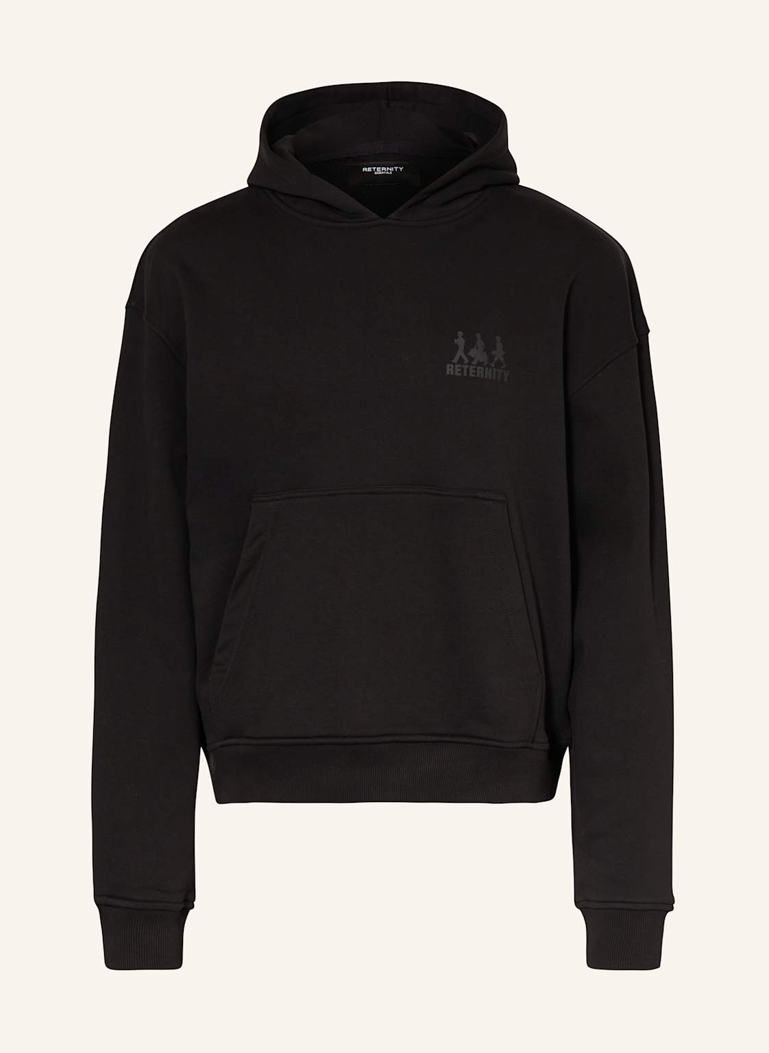 Reternity Hoodie schwarz von RETERNITY