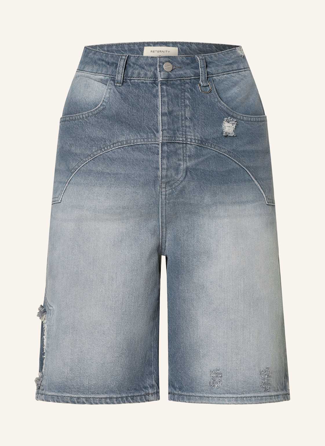 Reternity Jeansshorts Delarue blau