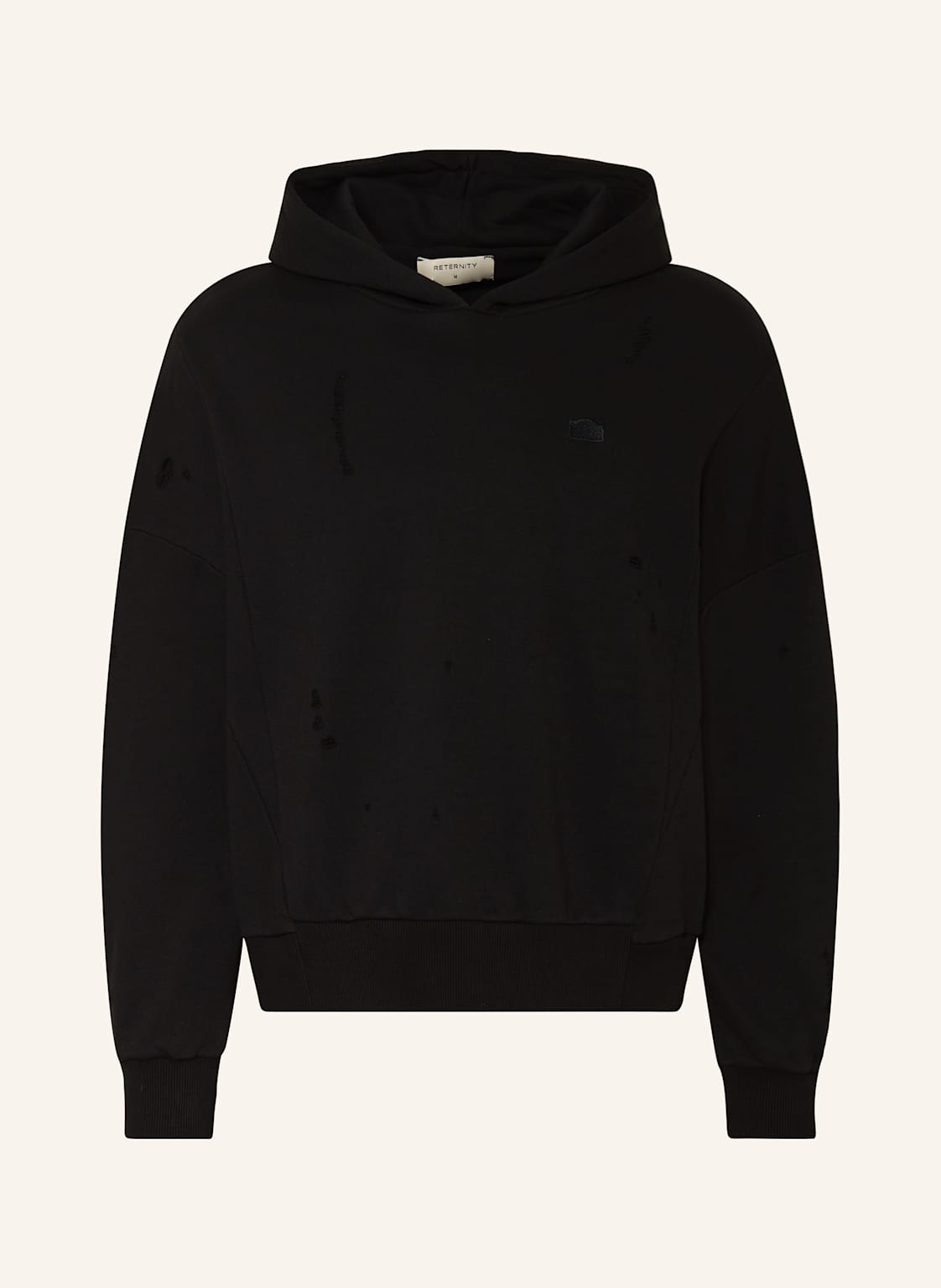 Reternity Oversized-Hoodie schwarz von RETERNITY