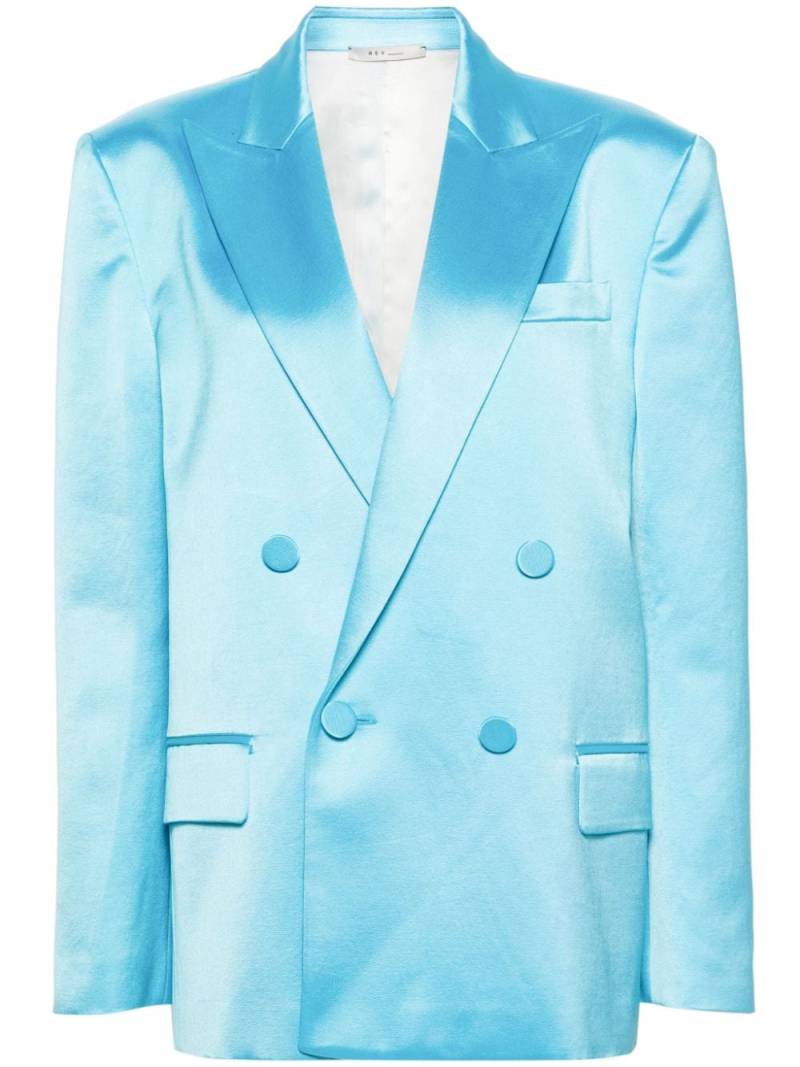 REV The Nixie double-breasted blazer - Blue von REV