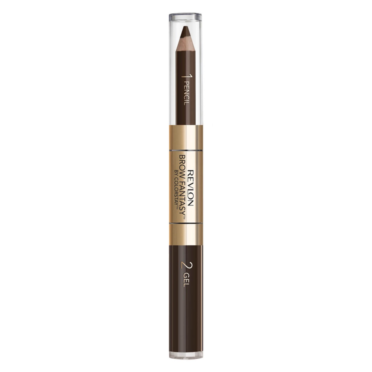 Brow Fantasy Pencil & Gel Dark Brown