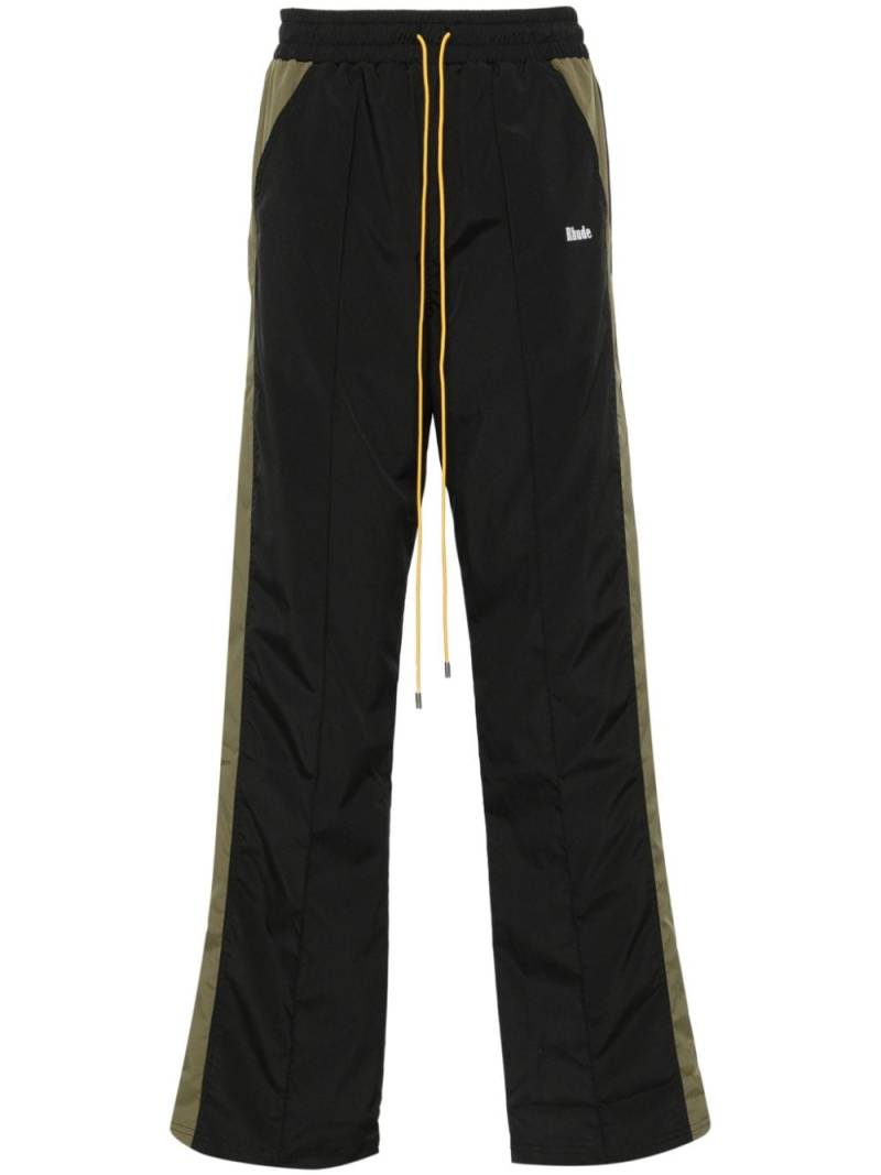 RHUDE Aerial track pants - Black von RHUDE