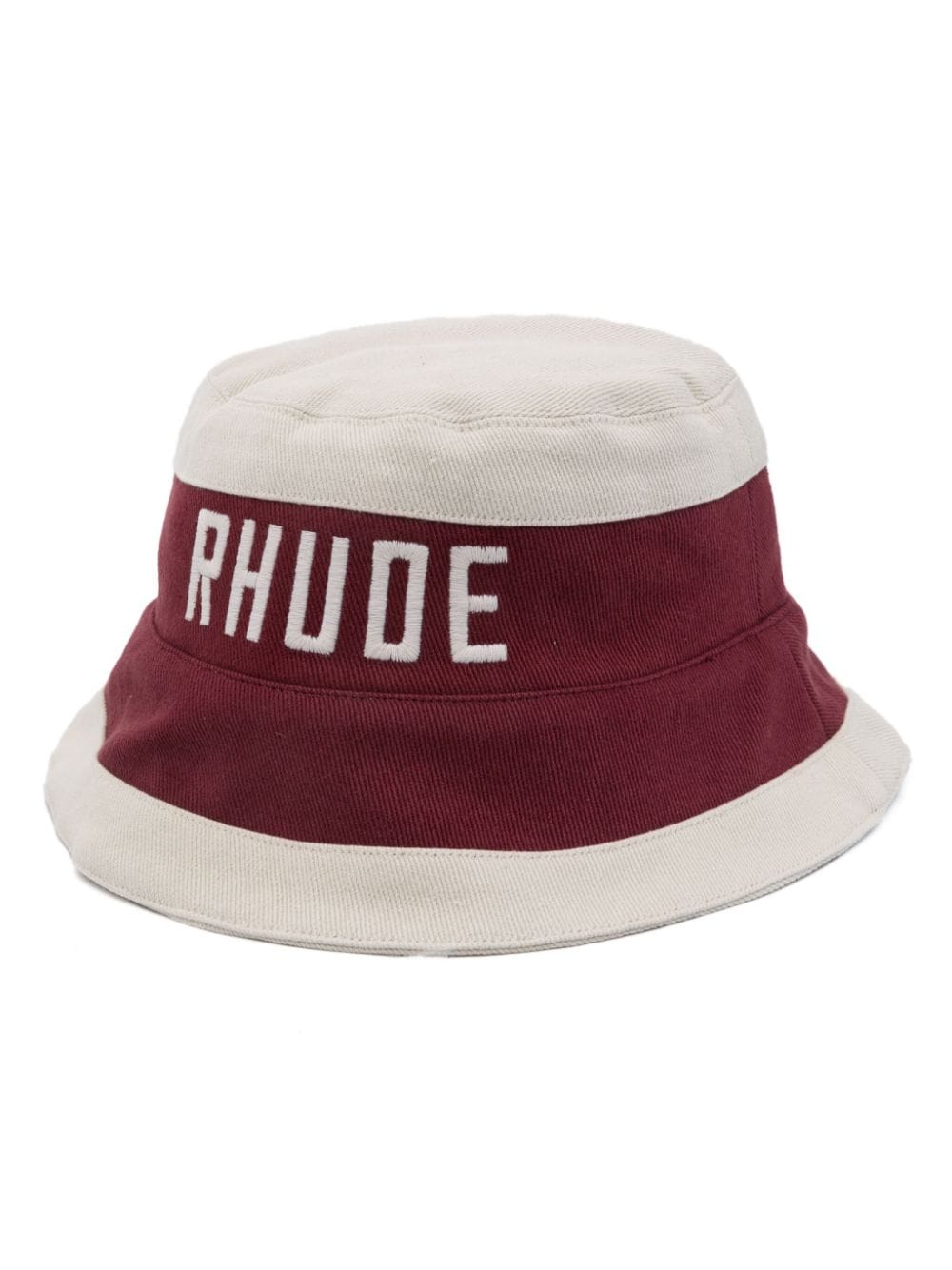 RHUDE Chamonix bucket hat - White von RHUDE