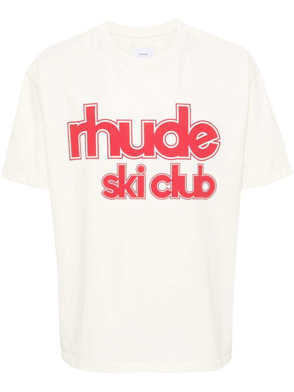 RHUDE Ski Club T-shirt - White von RHUDE