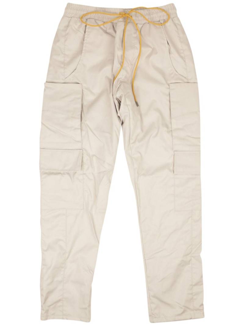 RHUDE drawstring cargo trousers - Neutrals von RHUDE