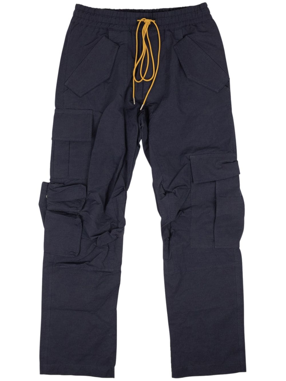 RHUDE drawstring-waist cargo trousers - Blue von RHUDE