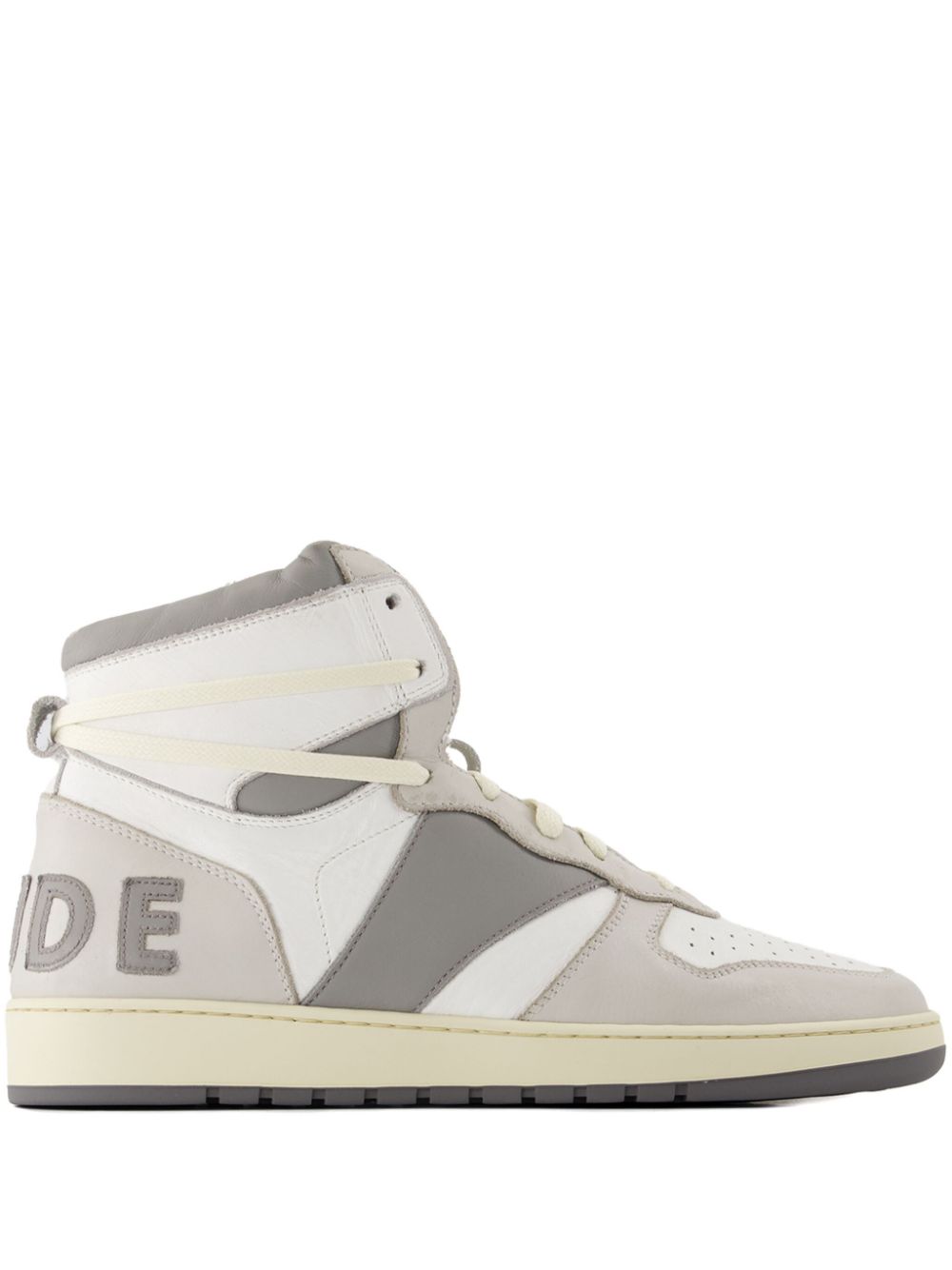 RHUDE logo-patch sneakers - White von RHUDE