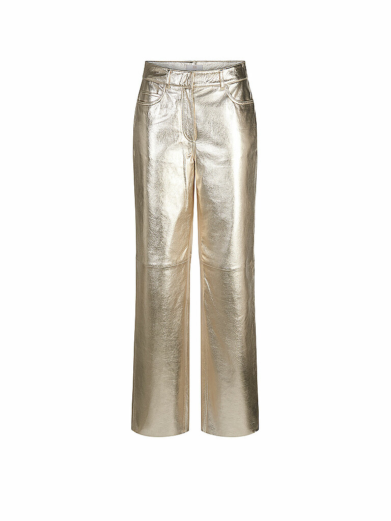 RIANI Lederhose  gold | 36 von RIANI