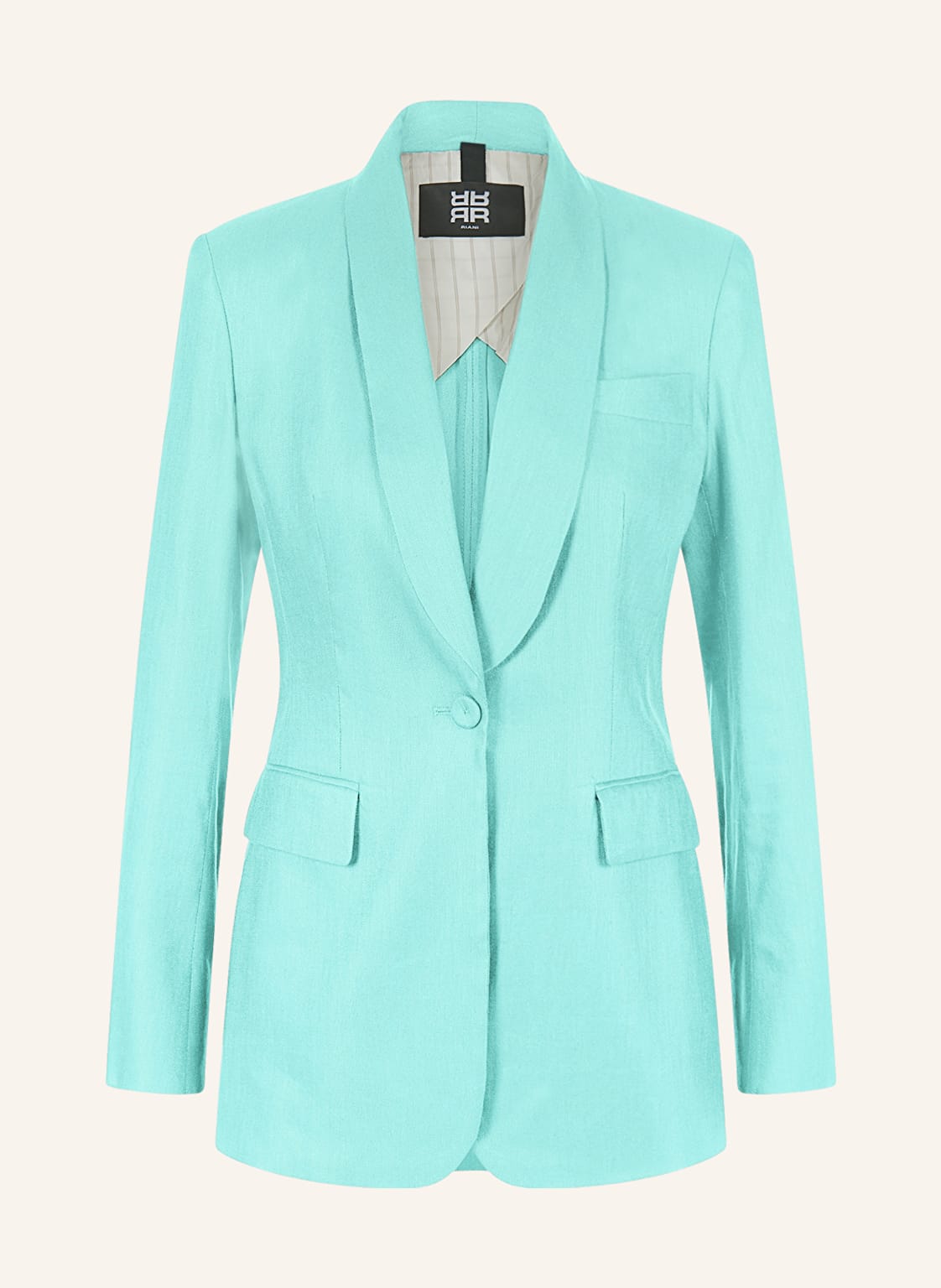 Riani Blazer Mit Leinen blau von RIANI