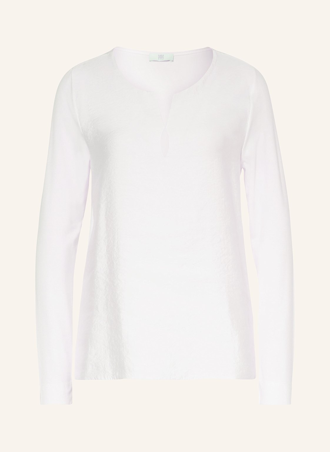 Riani Blusenshirt Im Materialmix weiss von RIANI