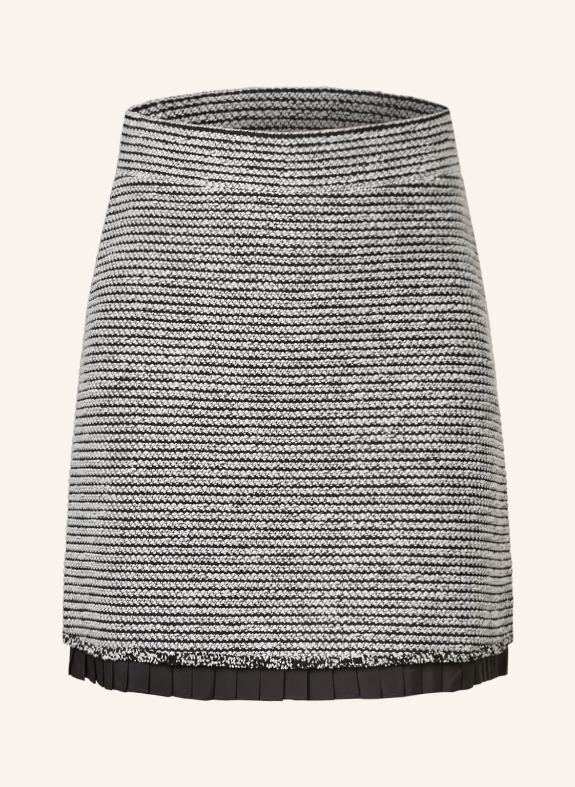 Riani Bouclé-Rock Mit Rüschen schwarz Riani Bouclé-Rock Mit Rüschen schwarz von RIANI