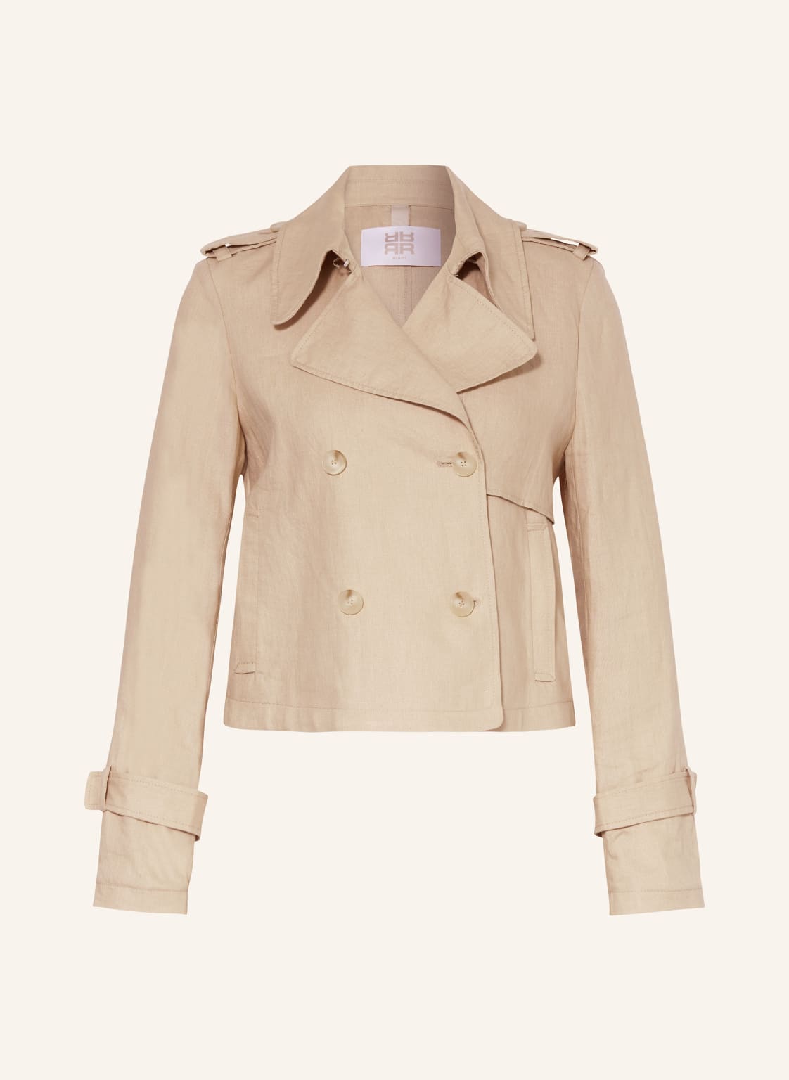 Riani Cabanjacke Aus Leinen beige Riani Cabanjacke Aus Leinen beige von RIANI