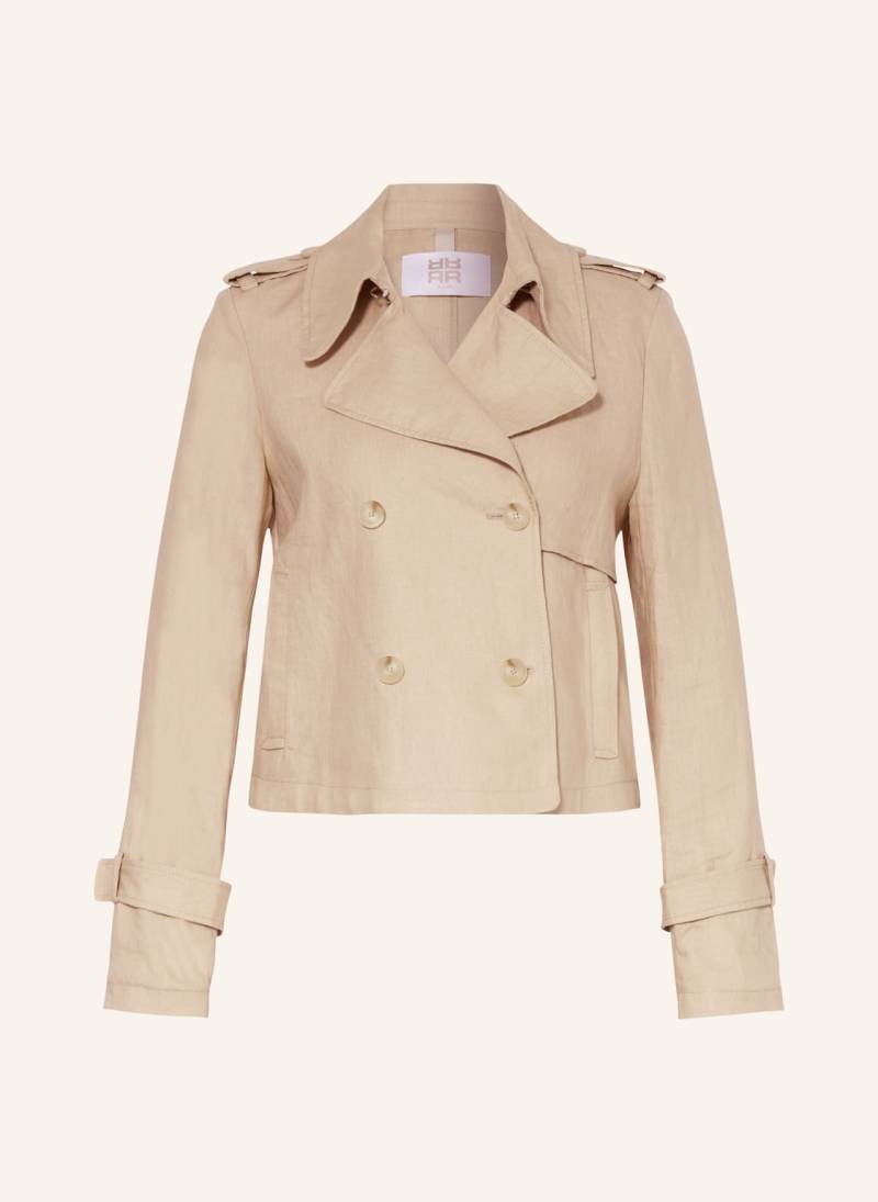 Riani Cabanjacke Aus Leinen beige von RIANI