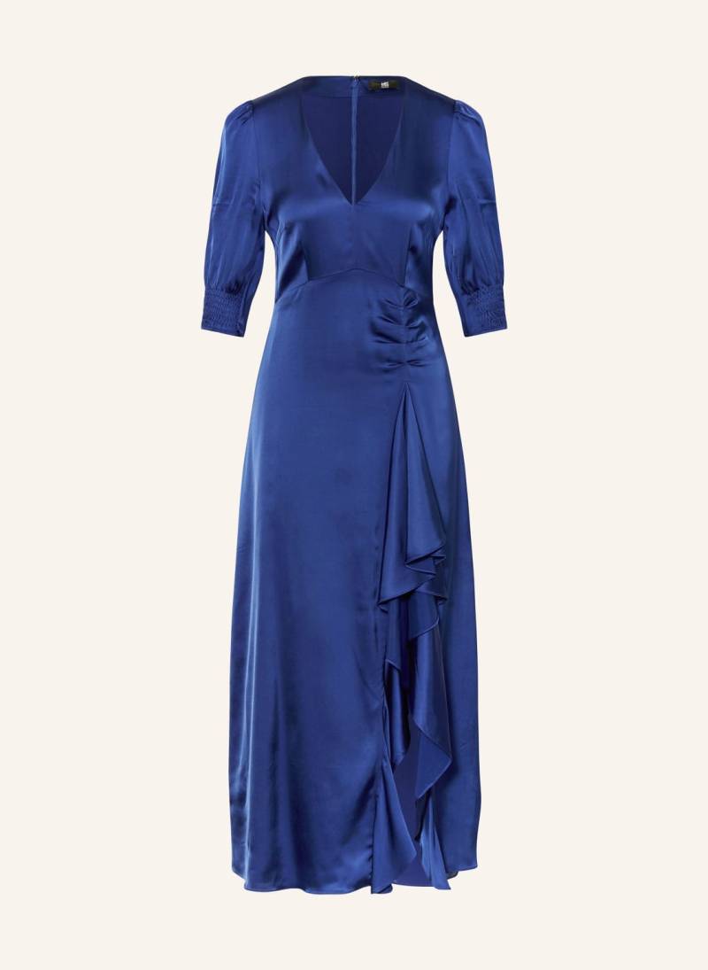 Riani Cocktailkleid Aus Satin Mit 3/4-Arm blau von RIANI