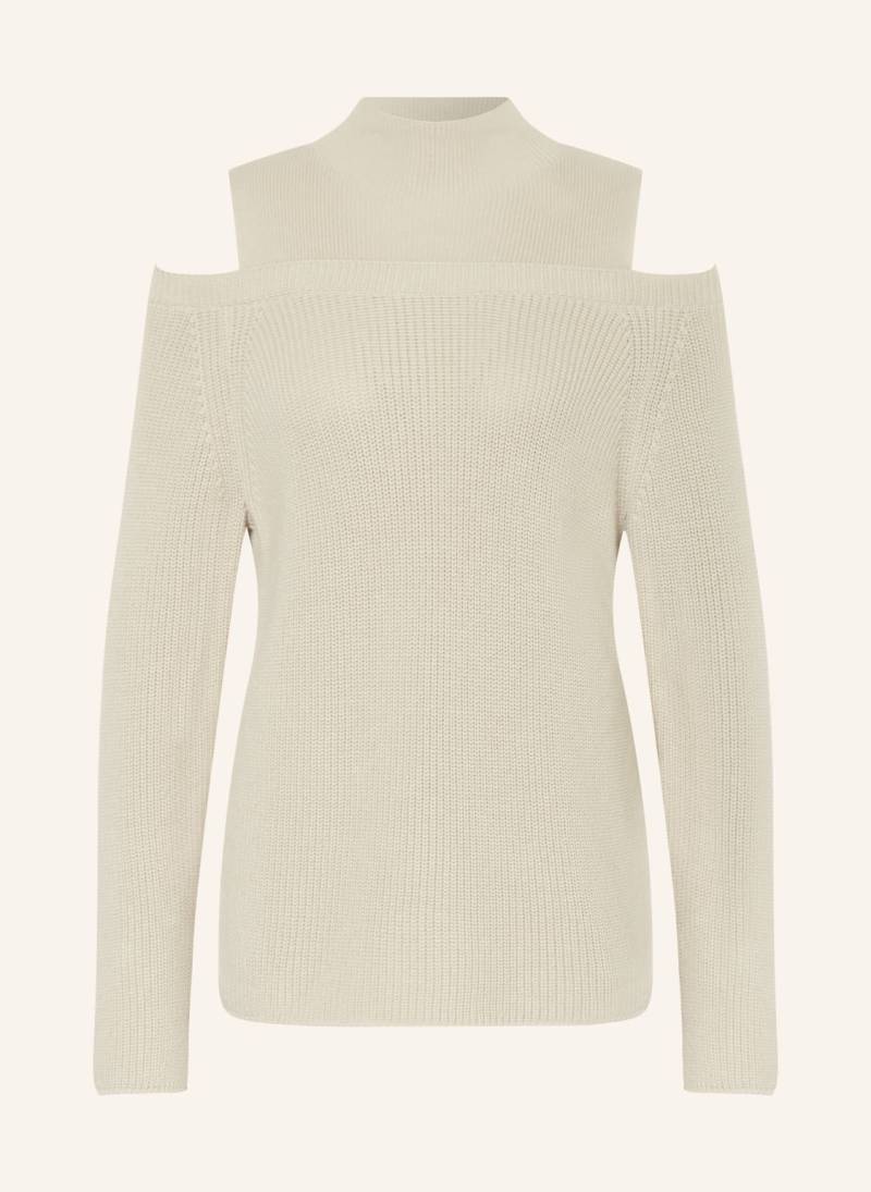 Riani Cold-Shoulder-Pullover beige von RIANI