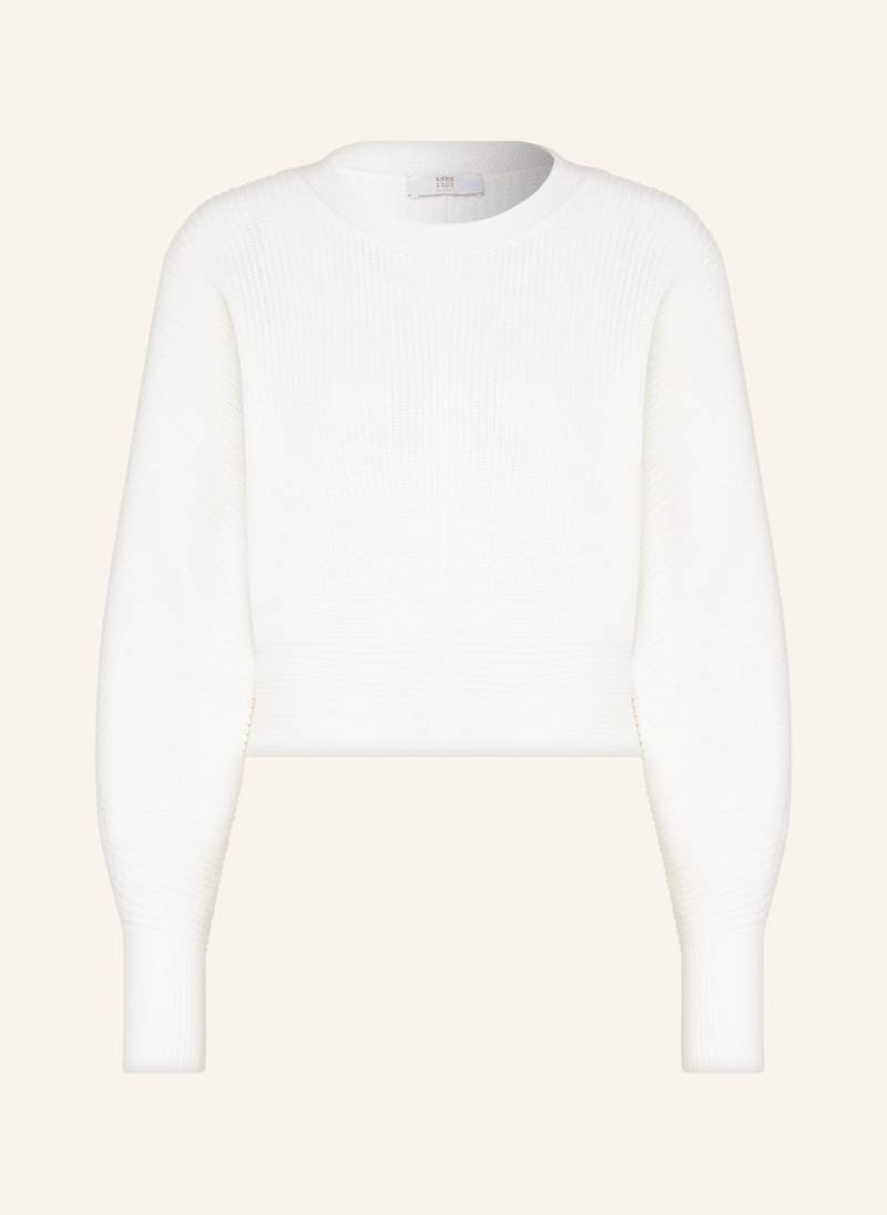 Riani Cropped-Pullover Aus Merinowolle weiss von RIANI