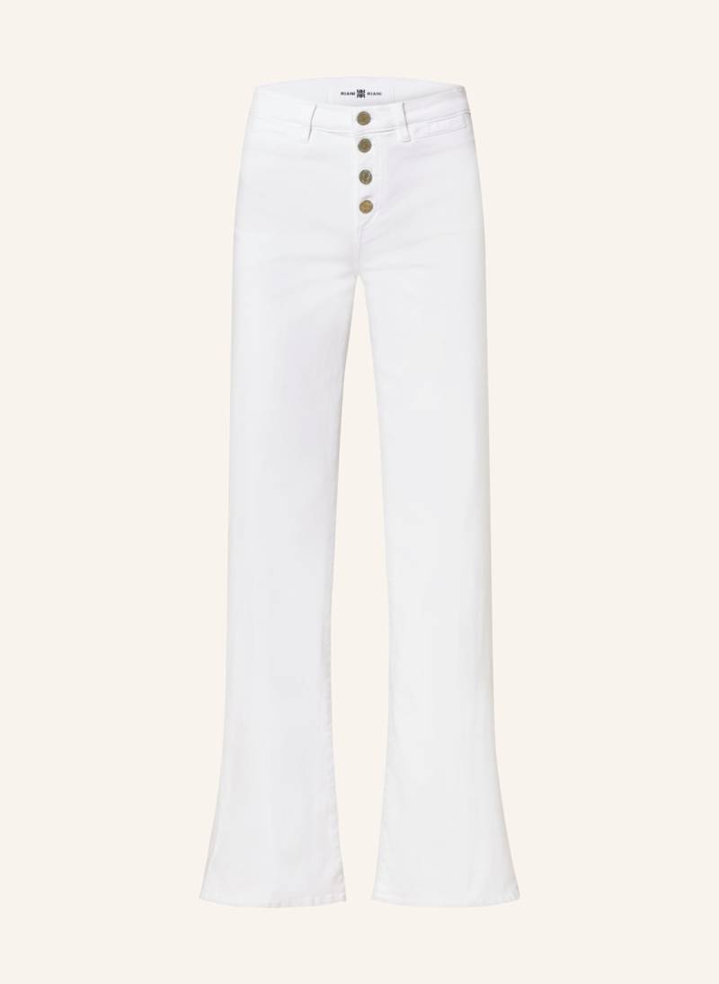 Riani Flared Jeans weiss von RIANI