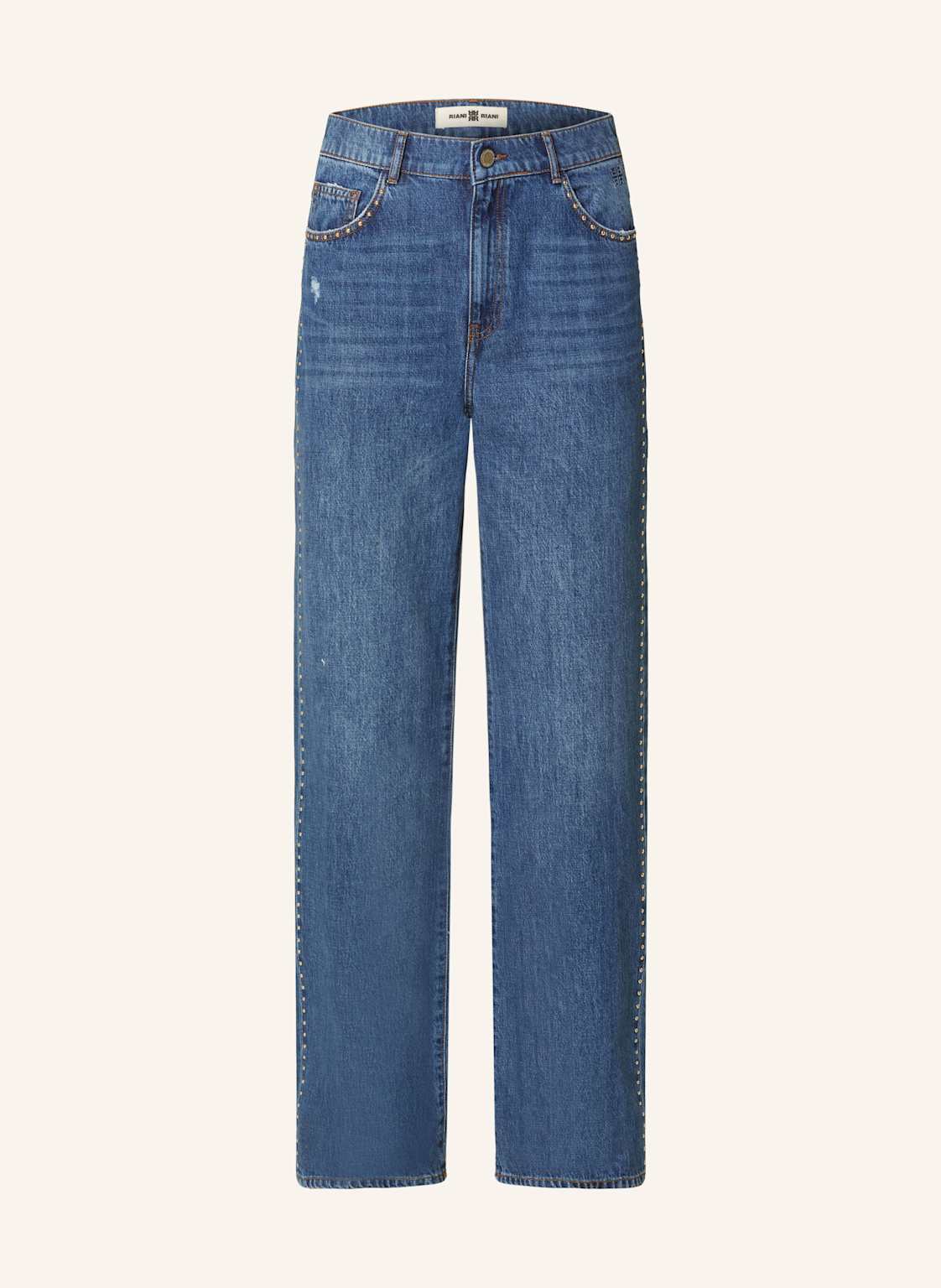 Riani Jeans Mit Nieten blau Riani Jeans Mit Nieten blau von RIANI