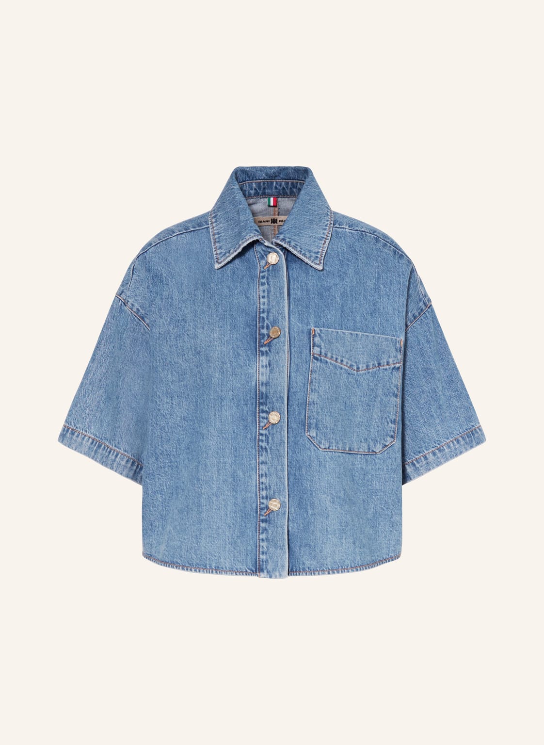 Riani Jeans-Overshirt blau Riani Jeans-Overshirt blau von RIANI