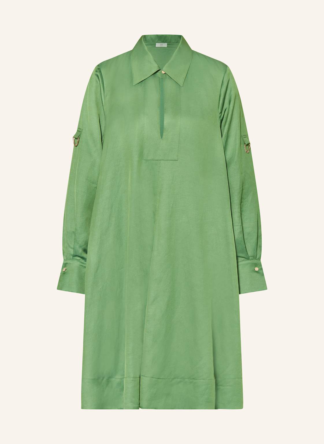 Riani Kleid Mit Leinen gruen Riani Kleid Mit Leinen gruen von RIANI