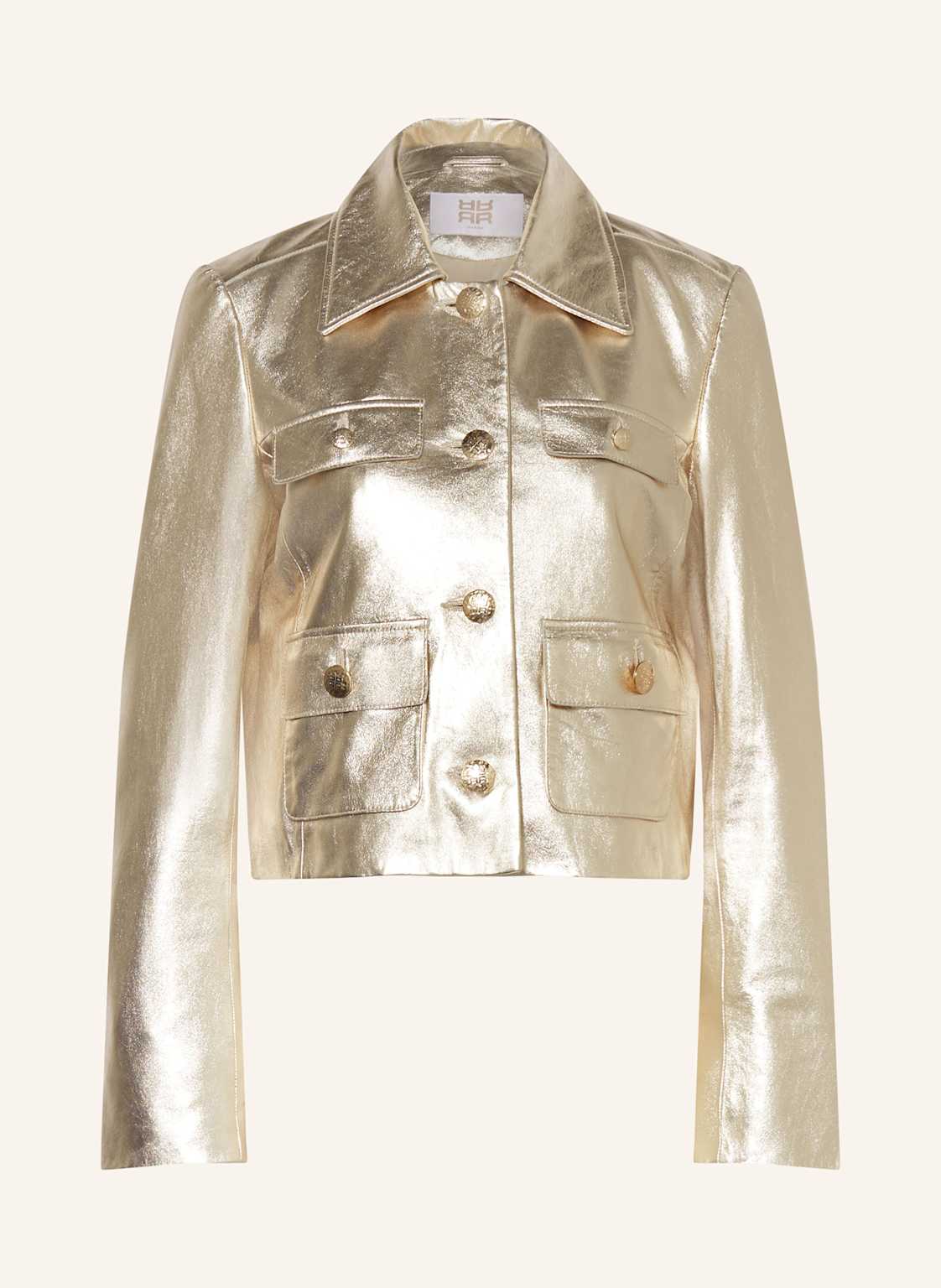 Riani Lederjacke gold von RIANI