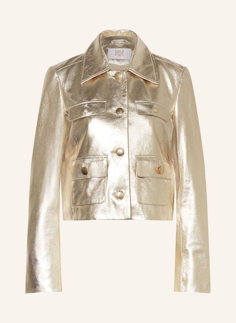 Riani Lederjacke gold Riani Lederjacke gold von RIANI