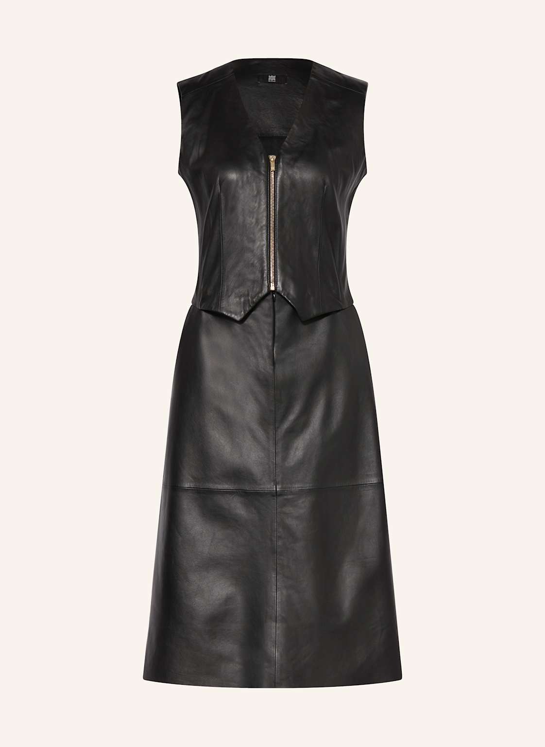 Riani Lederkleid schwarz Riani Lederkleid schwarz von RIANI