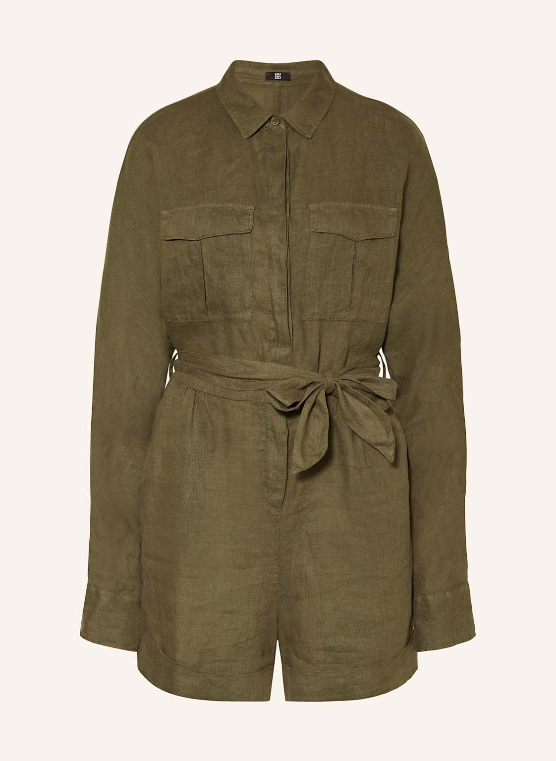 Riani Leinen-Jumpsuit gruen Riani Leinen-Jumpsuit gruen von RIANI
