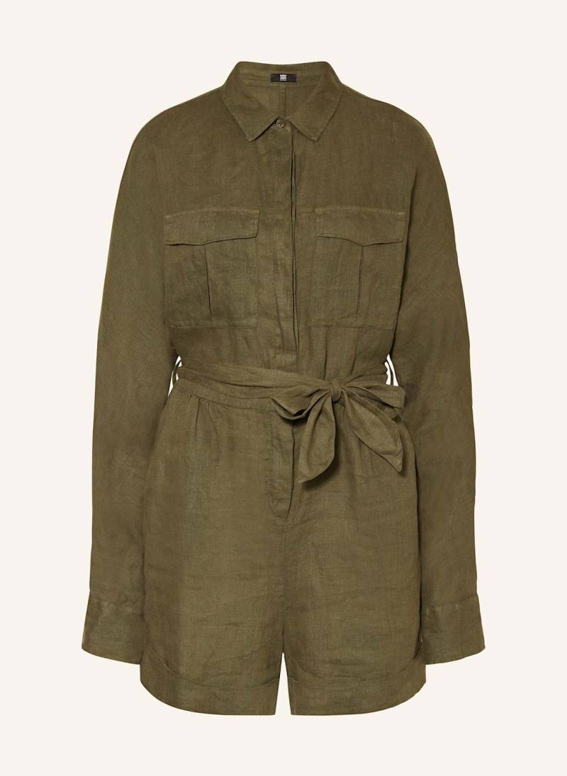 Riani Leinen-Jumpsuit gruen Riani Leinen-Jumpsuit gruen von RIANI