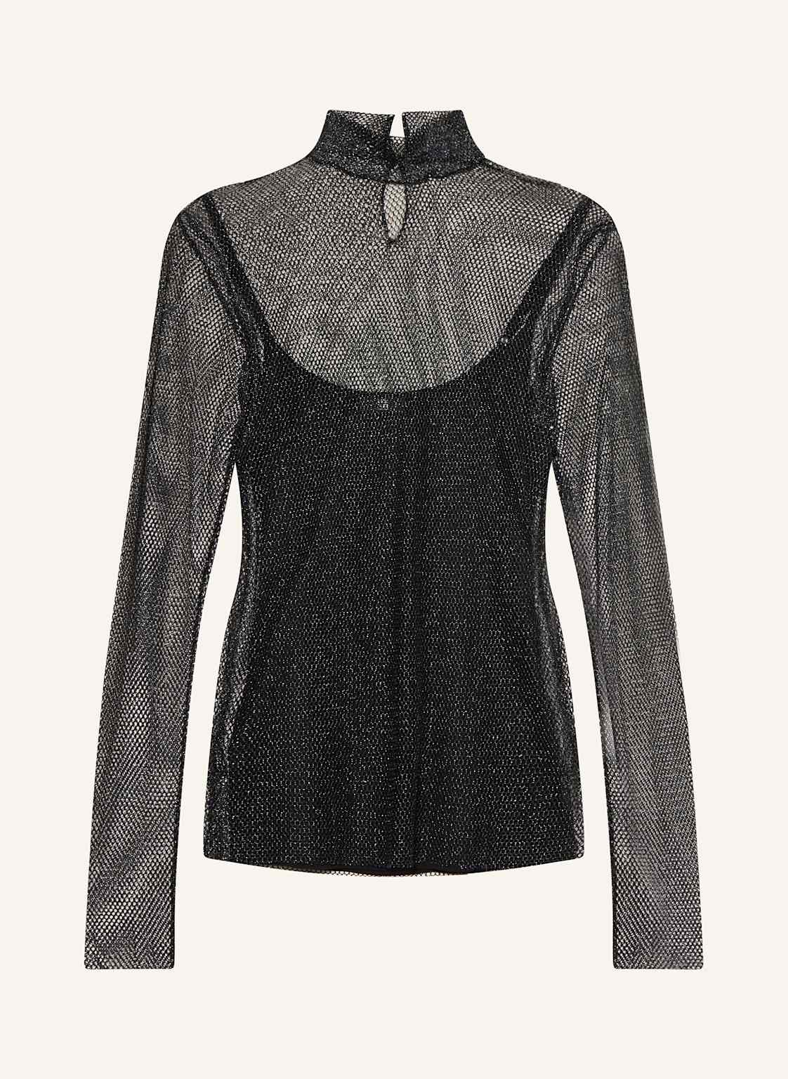 Riani Longsleeve Mit Glitzergarn schwarz von RIANI