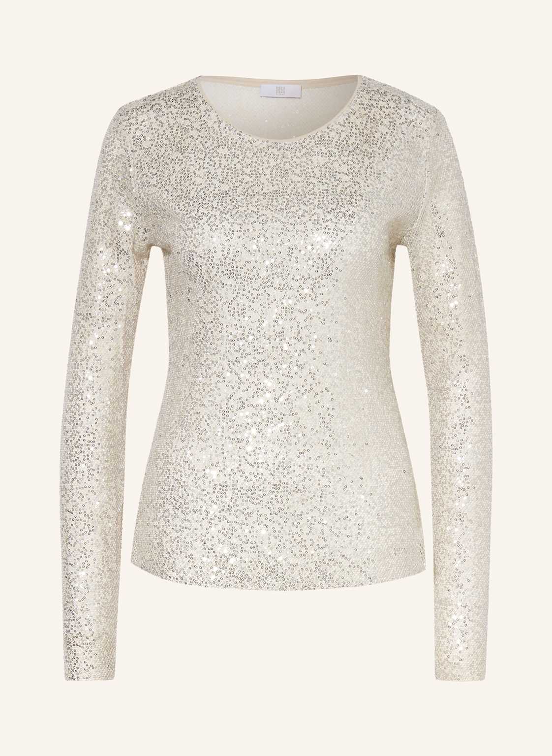 Riani Longsleeve Mit Pailletten weiss Riani Longsleeve Mit Pailletten weiss von RIANI