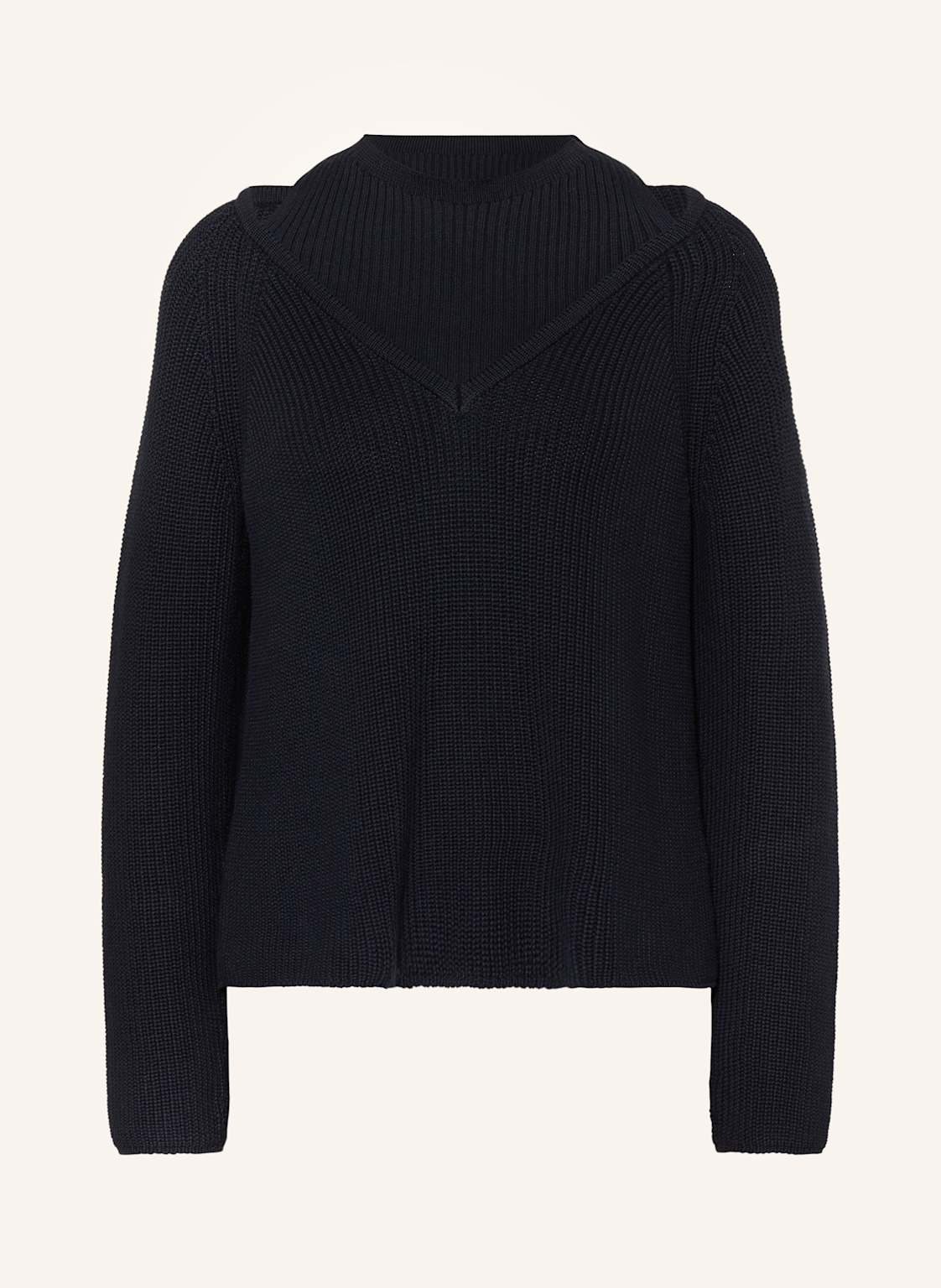 Riani Pullover Mit Cut-Outs blau Riani Pullover Mit Cut-Outs blau von RIANI