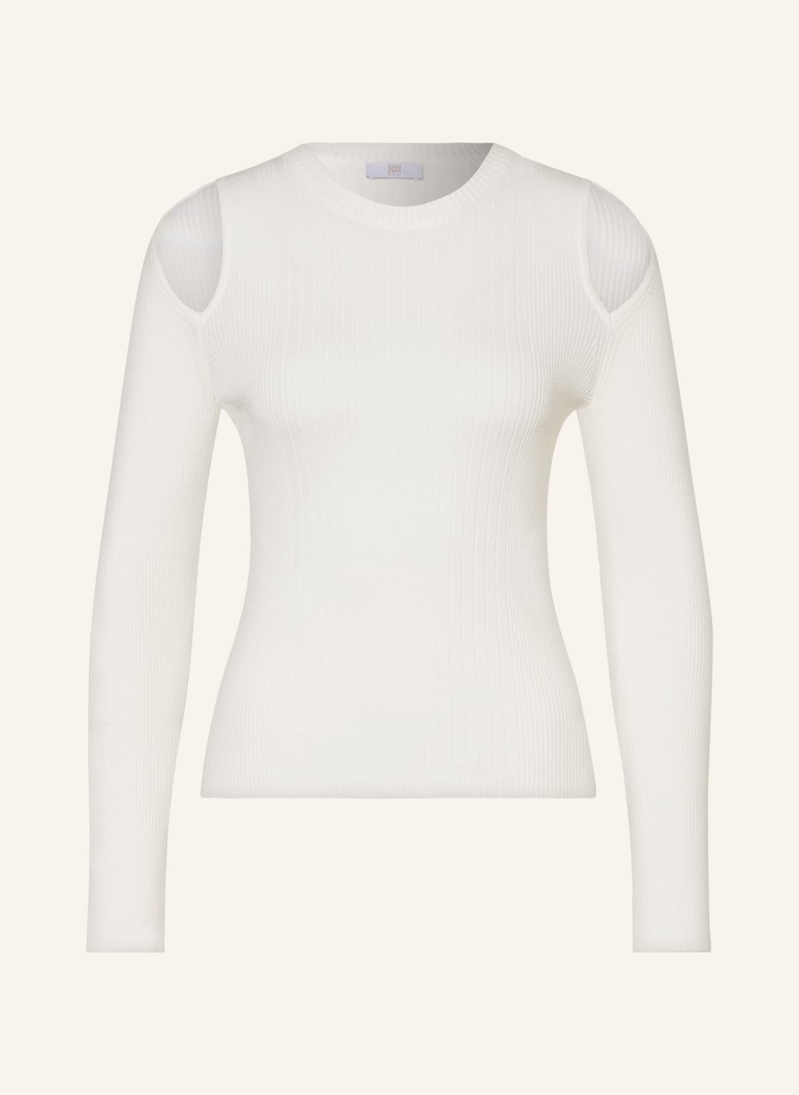Riani Pullover Mit Cut-Outs weiss von RIANI