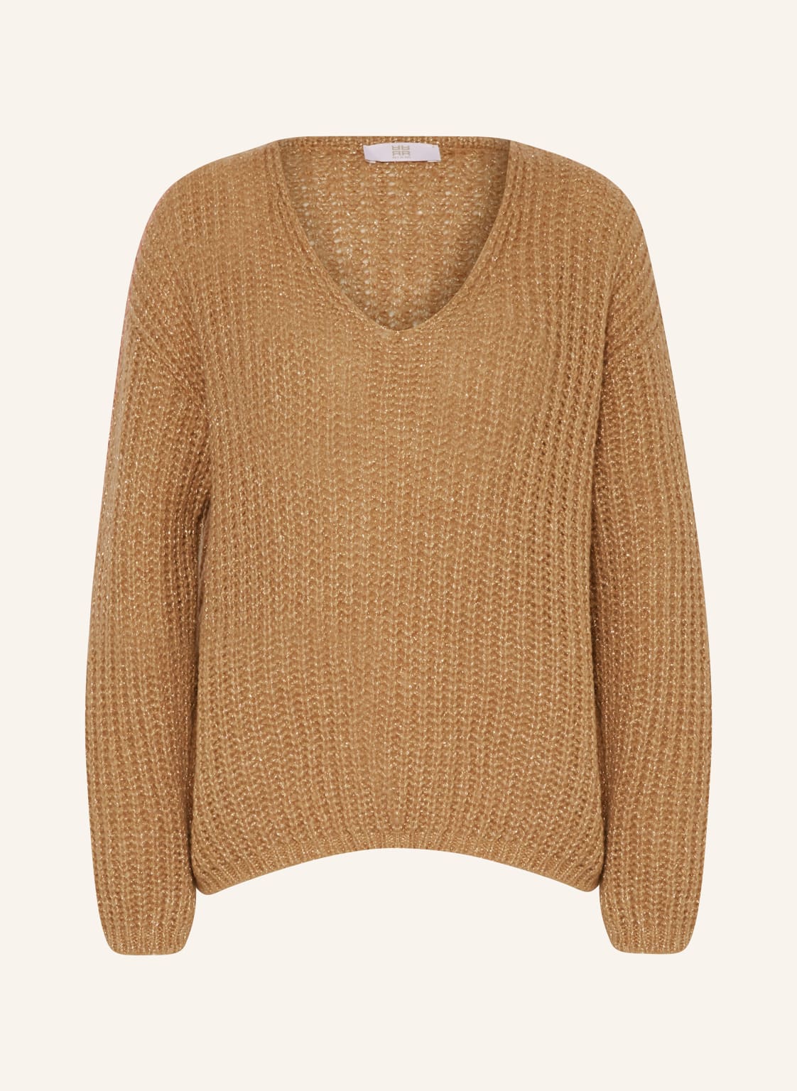 Riani Pullover Mit Glitzergarn beige Riani Pullover Mit Glitzergarn beige von RIANI
