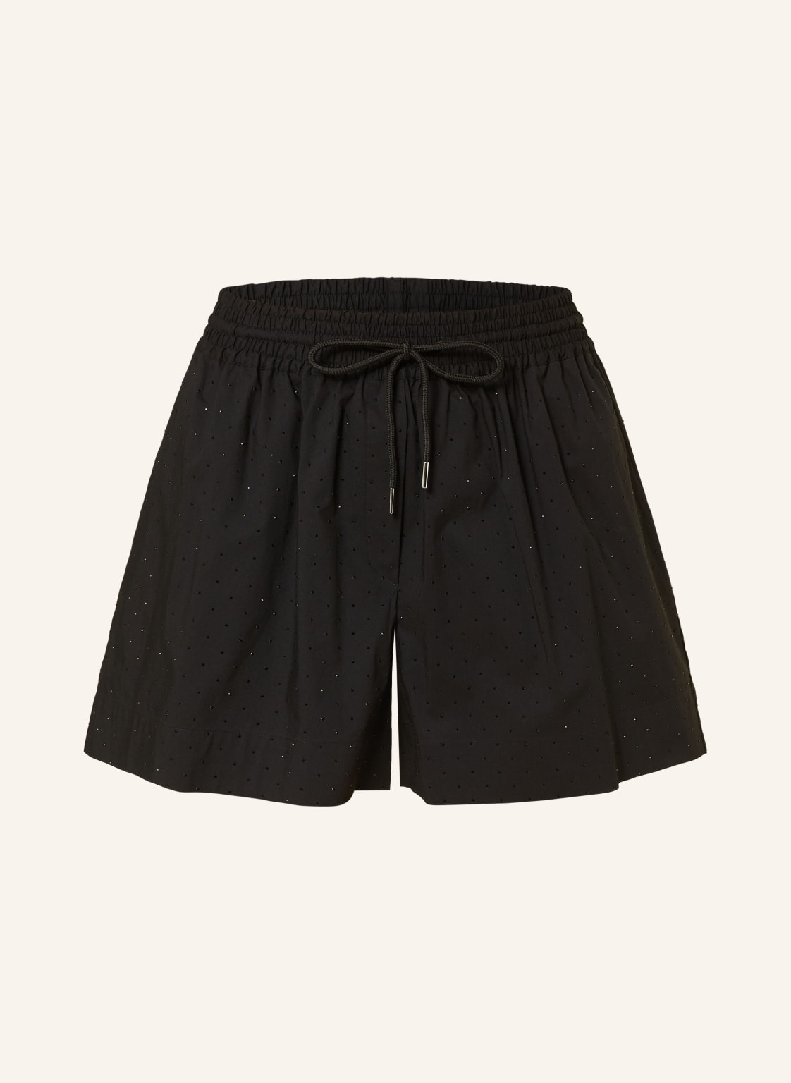 Riani Shorts Mit Schmucksteinen schwarz von RIANI