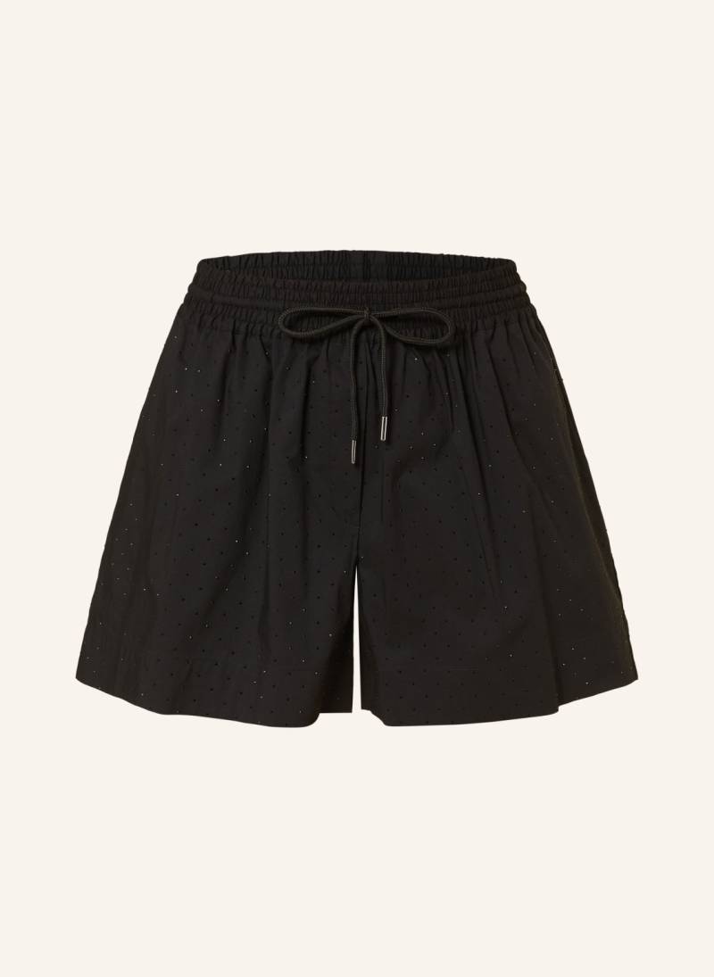 Riani Shorts Mit Schmucksteinen schwarz von RIANI