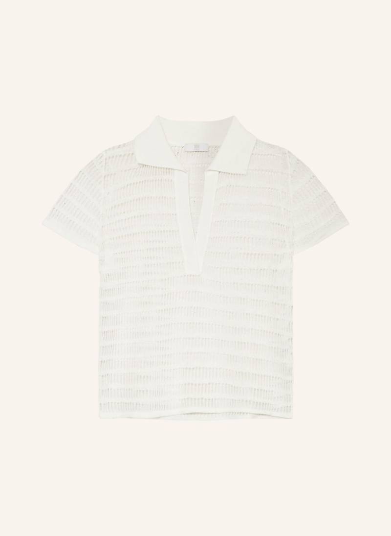 Riani Strick-Poloshirt weiss Riani Strick-Poloshirt weiss von RIANI