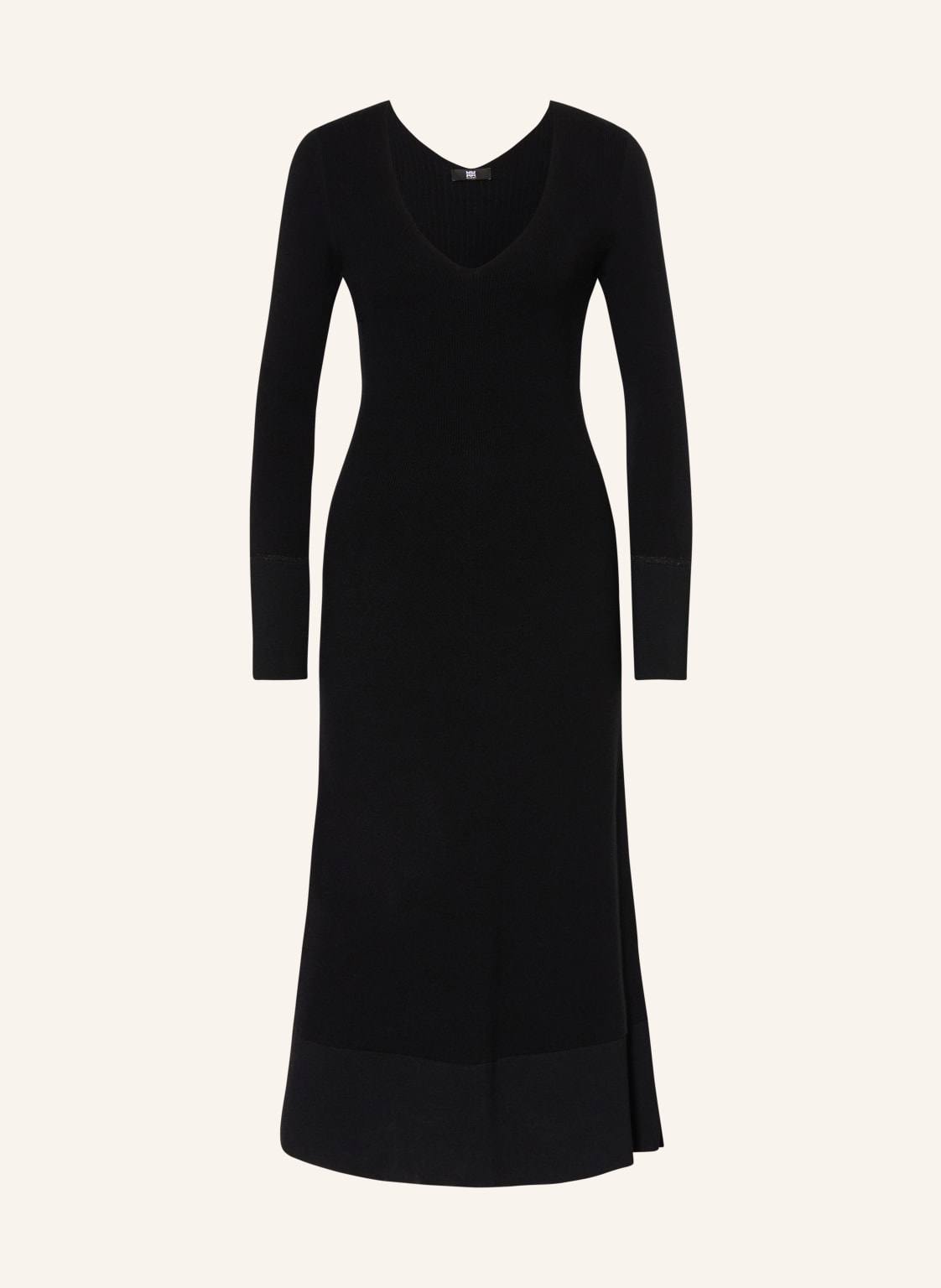 Riani Strickkleid Mit Glitzergarn schwarz Riani Strickkleid Mit Glitzergarn schwarz von RIANI