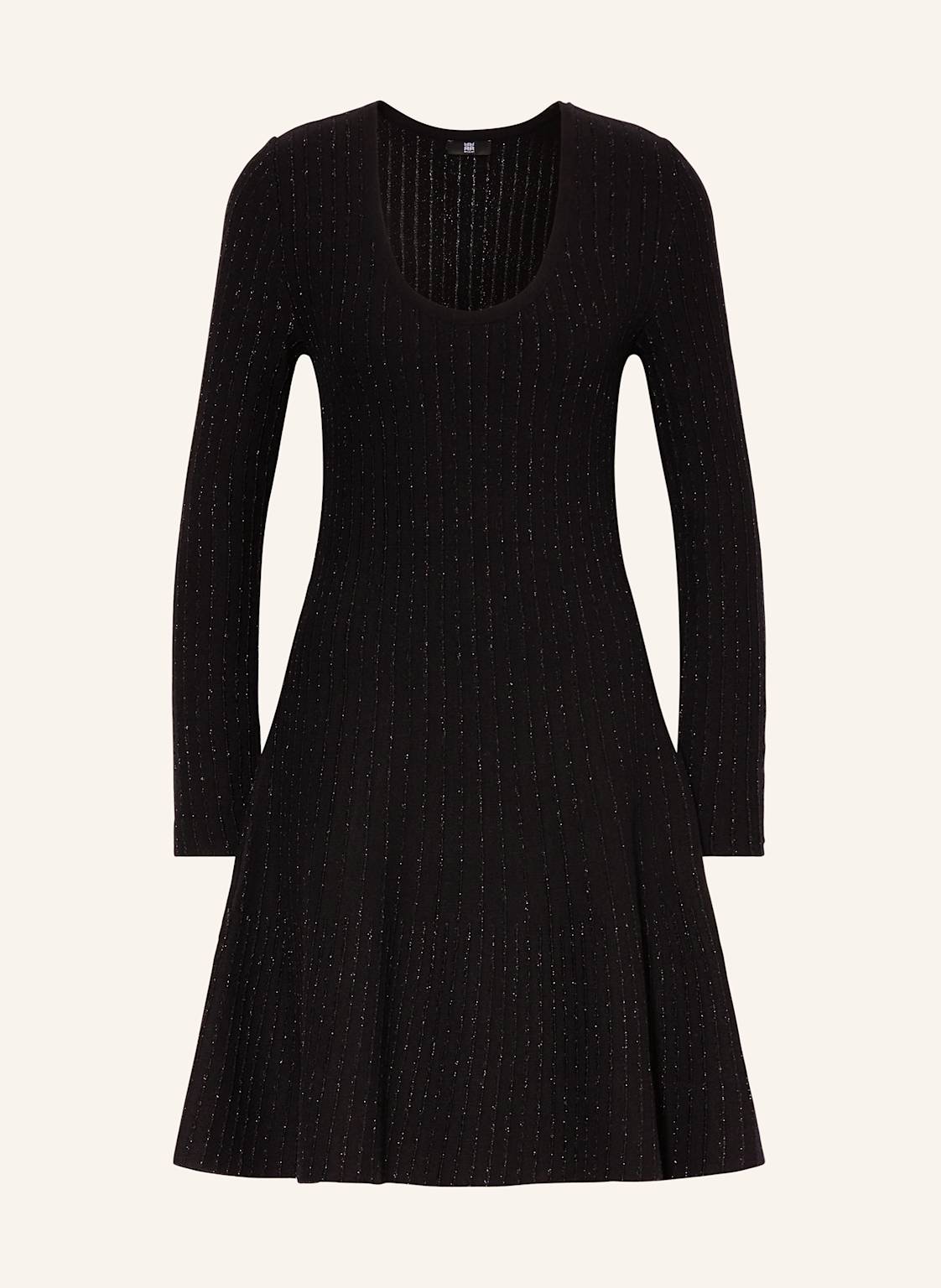 Riani Strickkleid Mit Glitzergarn schwarz Riani Strickkleid Mit Glitzergarn schwarz von RIANI
