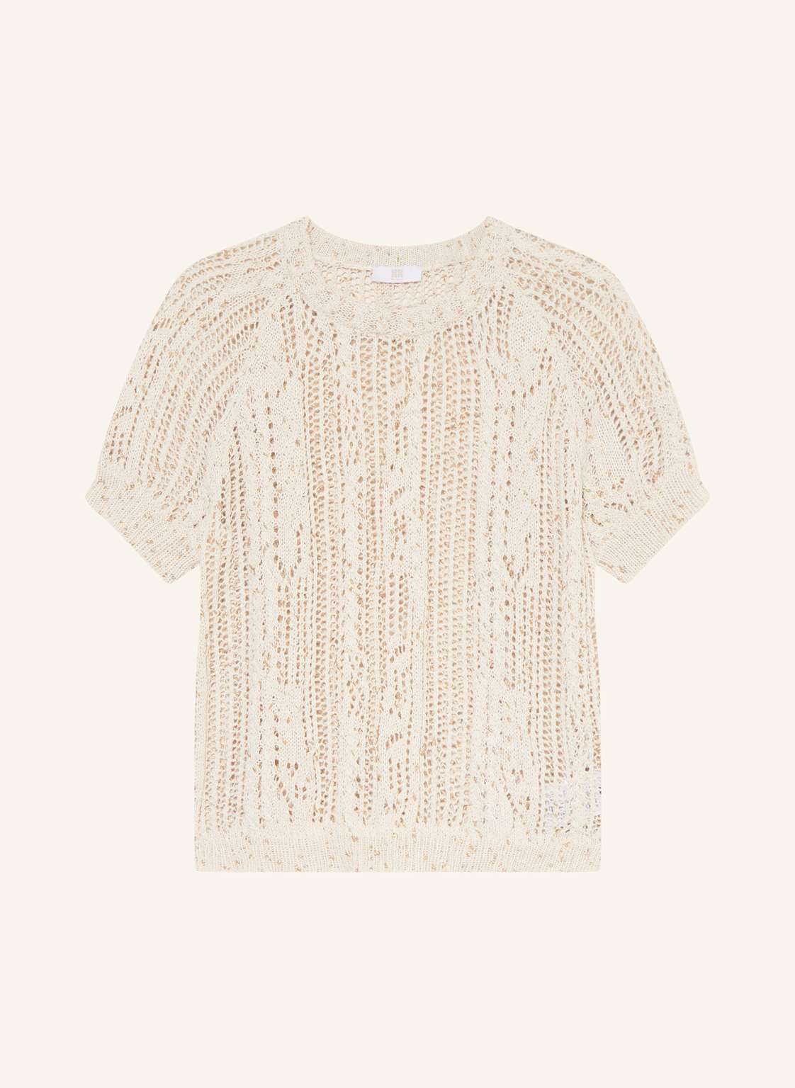Riani Strickshirt Mit Glitzergarn weiss Riani Strickshirt Mit Glitzergarn weiss von RIANI