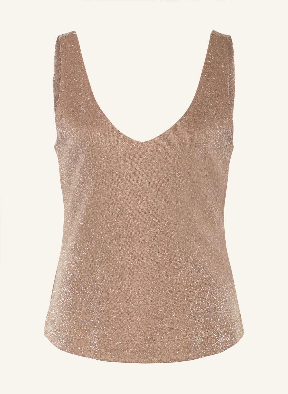 Riani Top Mit Glitzergarn beige Riani Top Mit Glitzergarn beige von RIANI