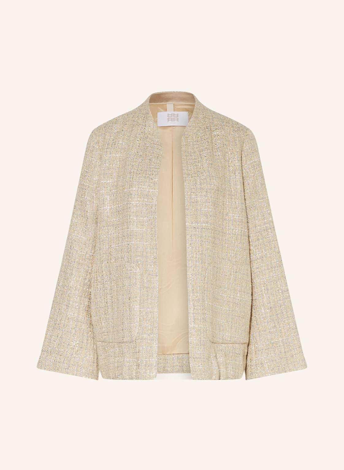 Riani Tweed-Blazer Mit Glitzergarn gold Riani Tweed-Blazer Mit Glitzergarn gold von RIANI