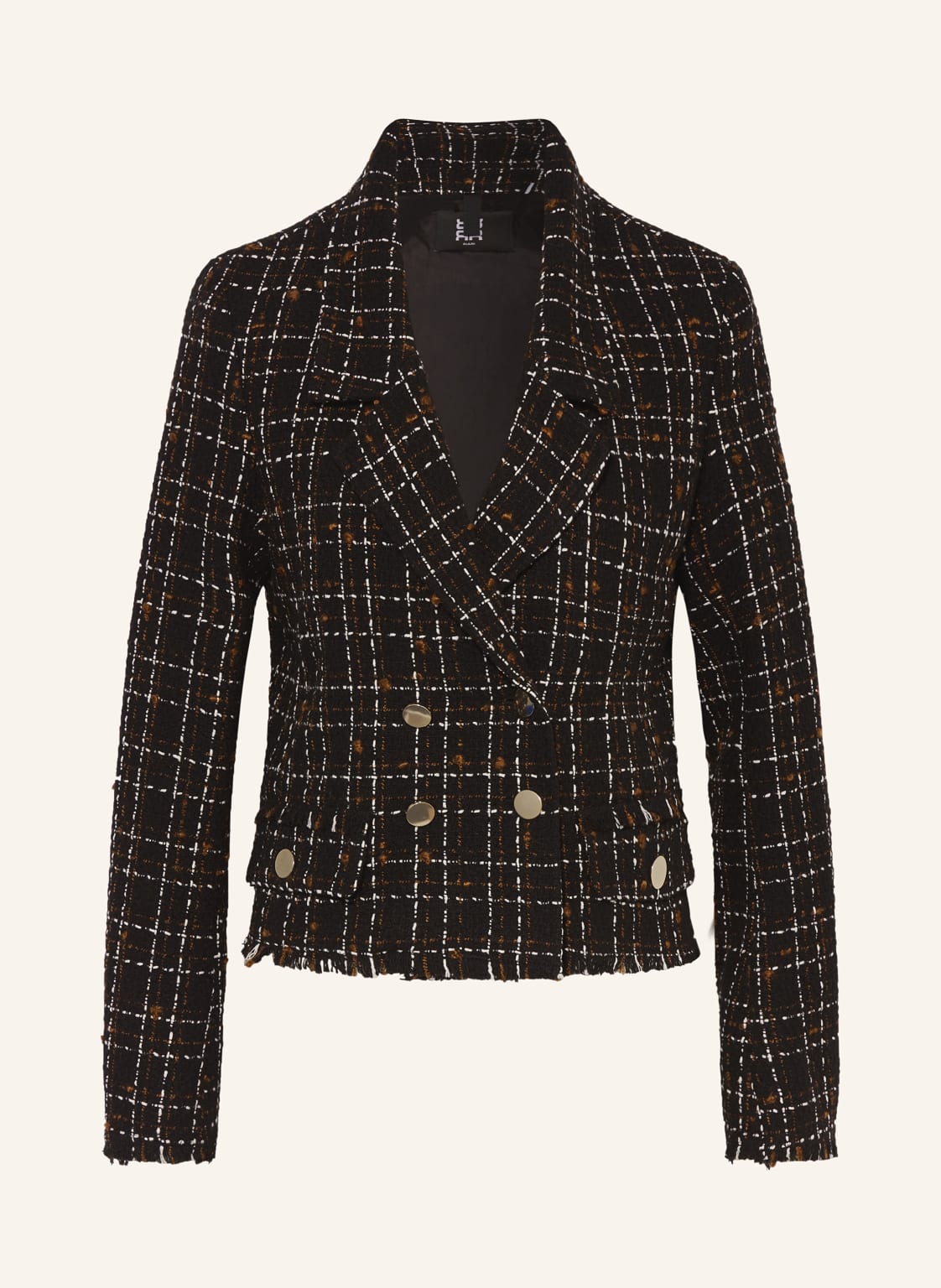 Riani Tweed-Blazer schwarz von RIANI