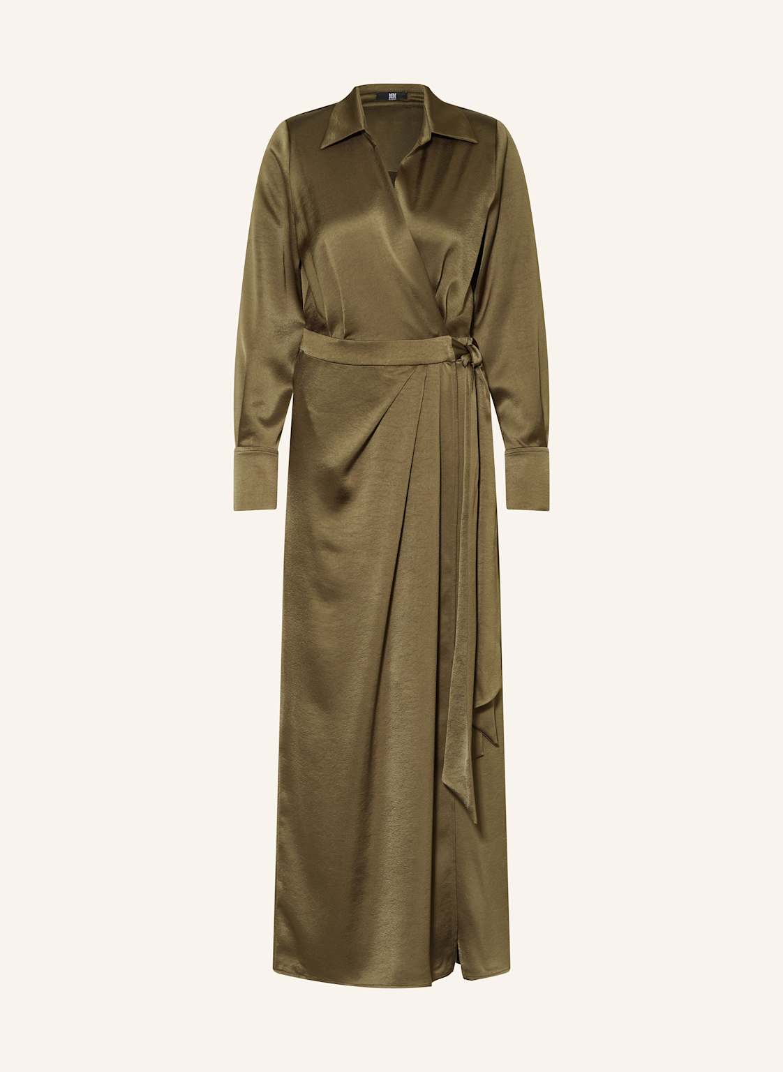 Riani Wickelkleid Aus Satin gruen Riani Wickelkleid Aus Satin gruen von RIANI