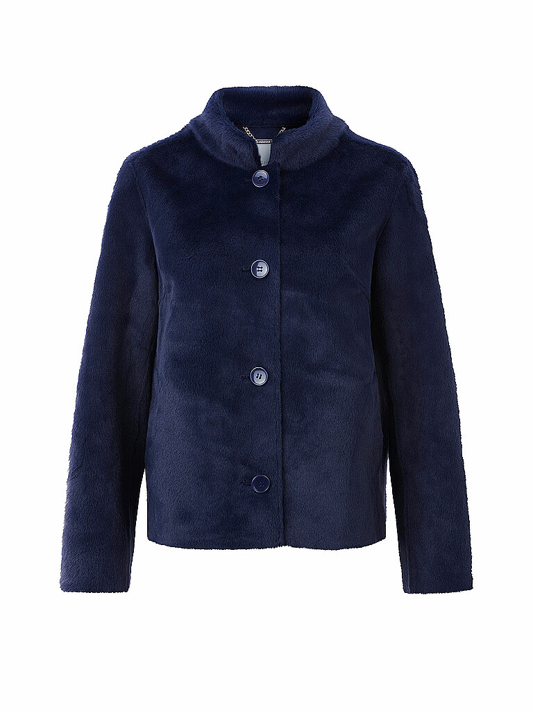 RICH & ROYAL Jacke in Felloptik blau | 36 RICH & ROYAL Jacke in Felloptik blau | 36 von RICH & ROYAL