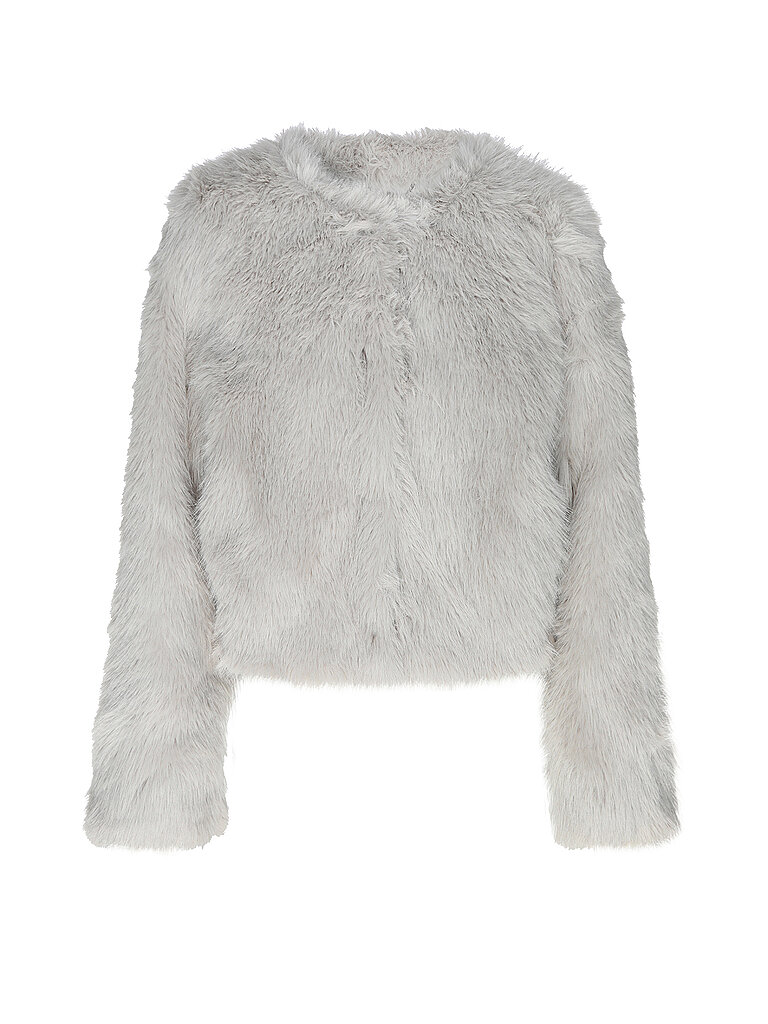 RICH & ROYAL Jacke in Felloptik silber | 40 RICH & ROYAL Jacke in Felloptik silber | 40 von RICH & ROYAL